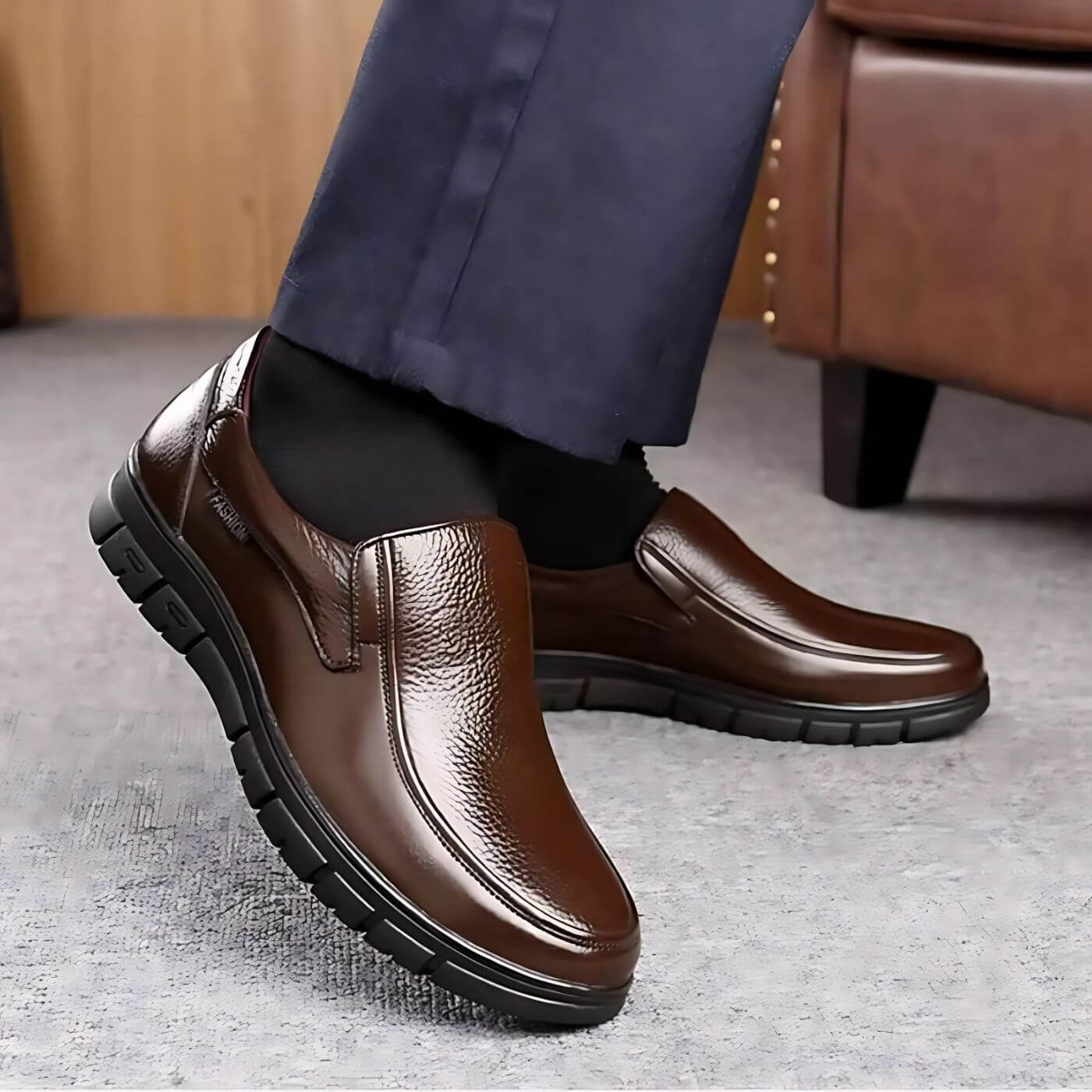 Lorenzo - Elegante Leren Loafers
