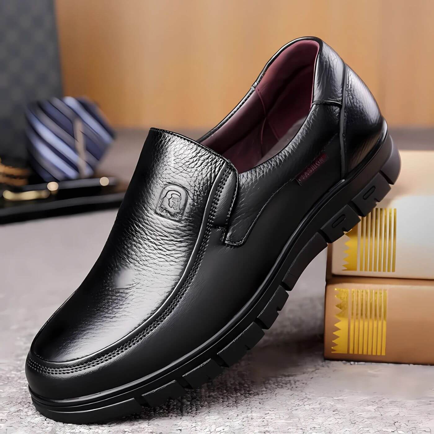 Lorenzo - Elegante Leren Loafers