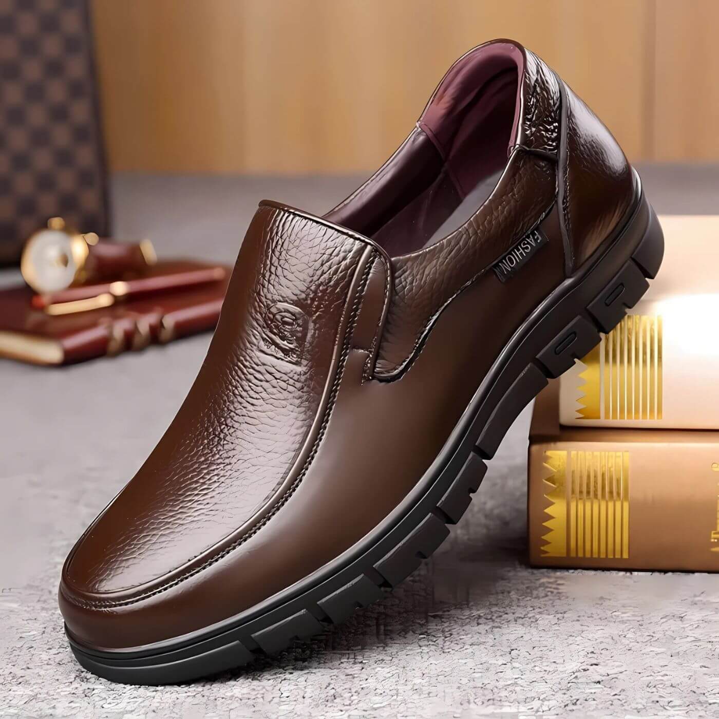 Lorenzo - Elegante Leren Loafers
