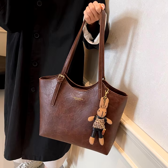 Zylora - Leren Draagtas met Vintage Charme