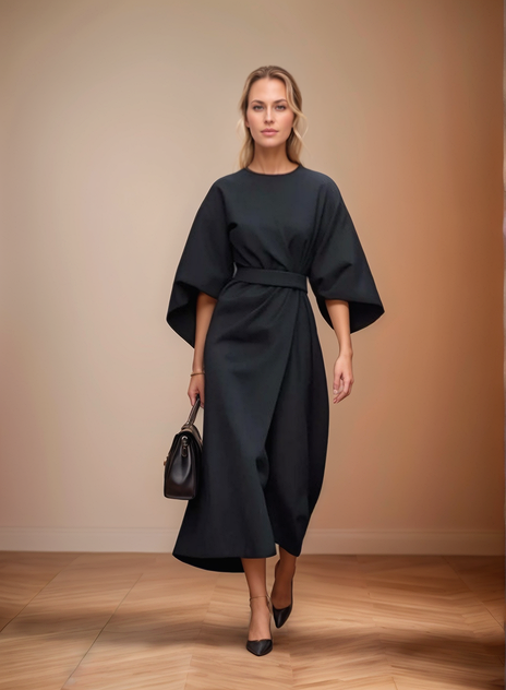 Cyvion - Tijdloze, Elegante Jurk met Verfijnde Details