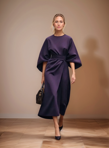 Cyvion - Tijdloze, Elegante Jurk met Verfijnde Details