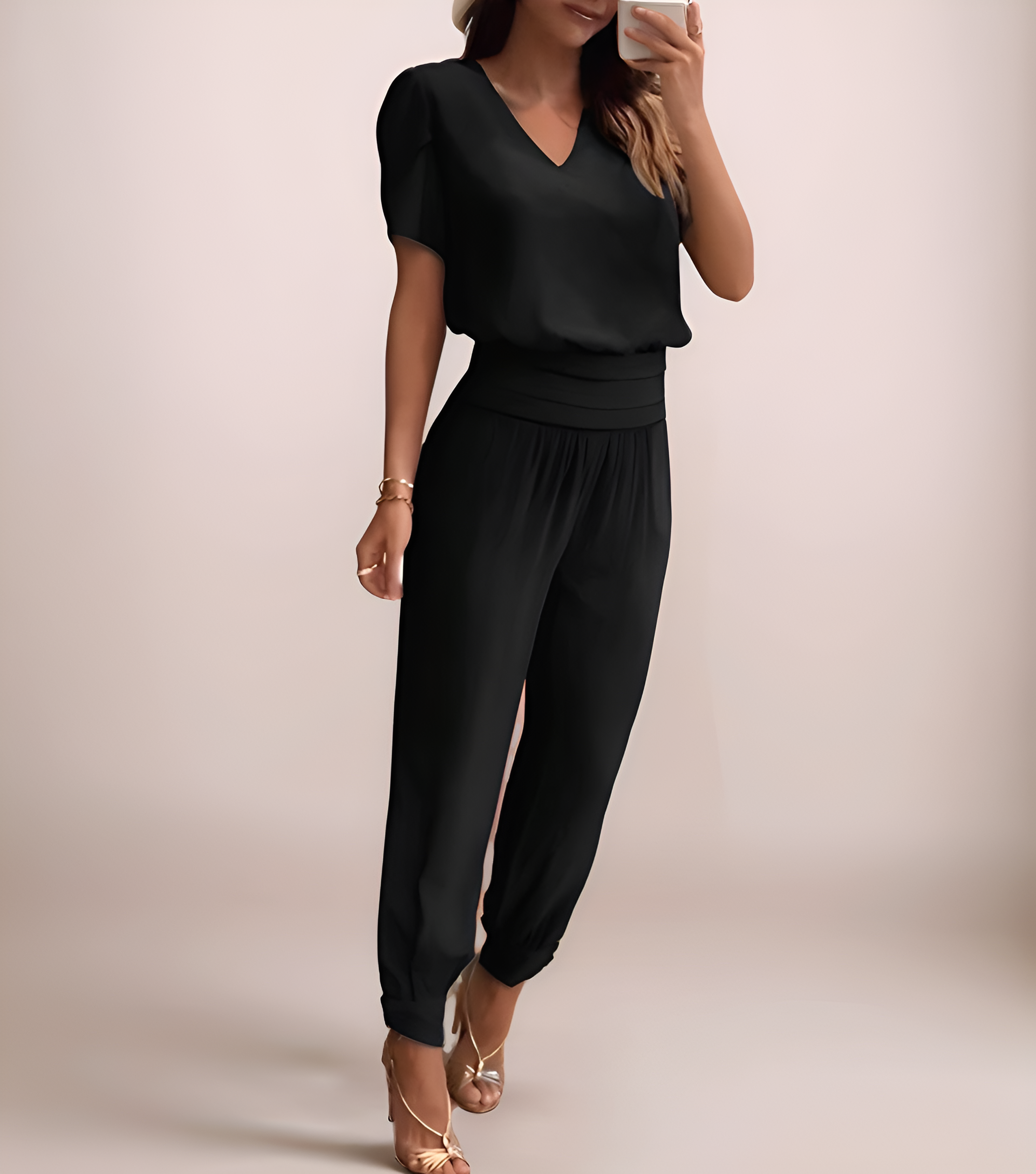 Zylora - Trendy Set met Pantalon en Blouse