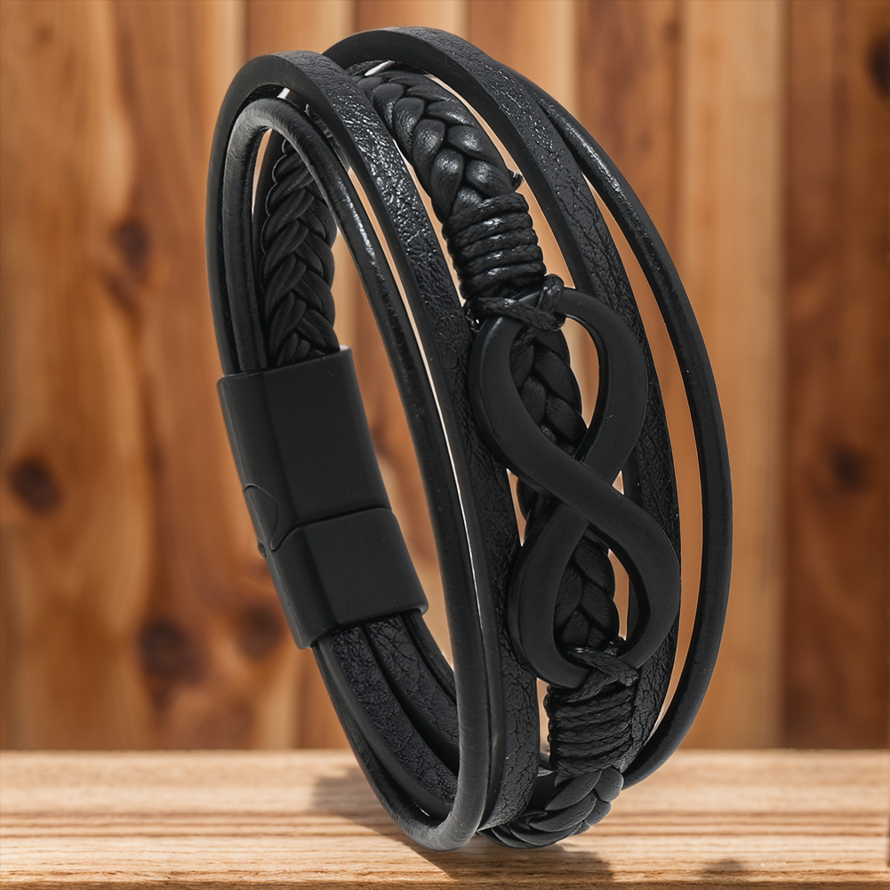 Infinity - Leren Armband