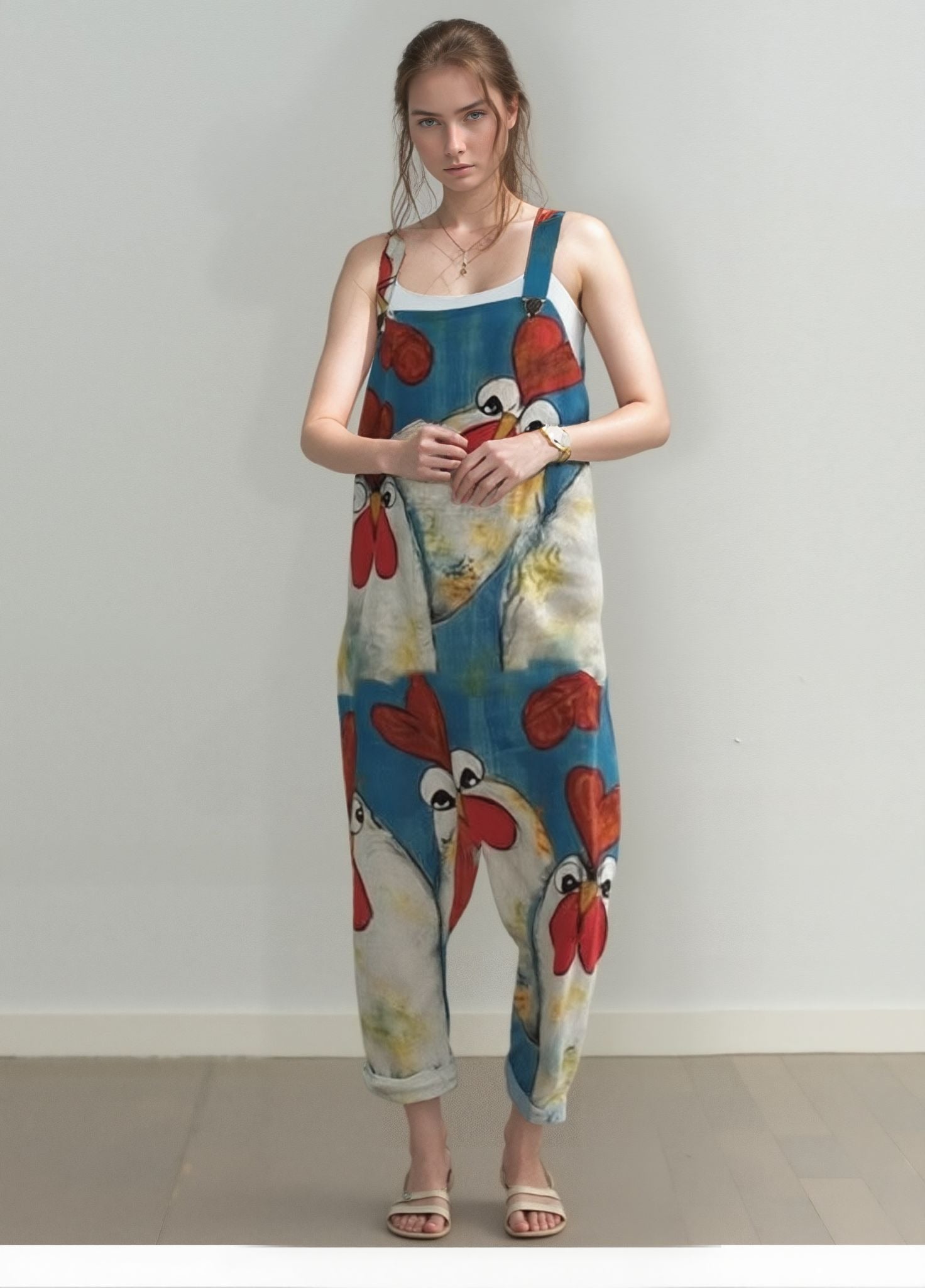 Chic & Sprout – Vrolijke Dames Jumpsuit