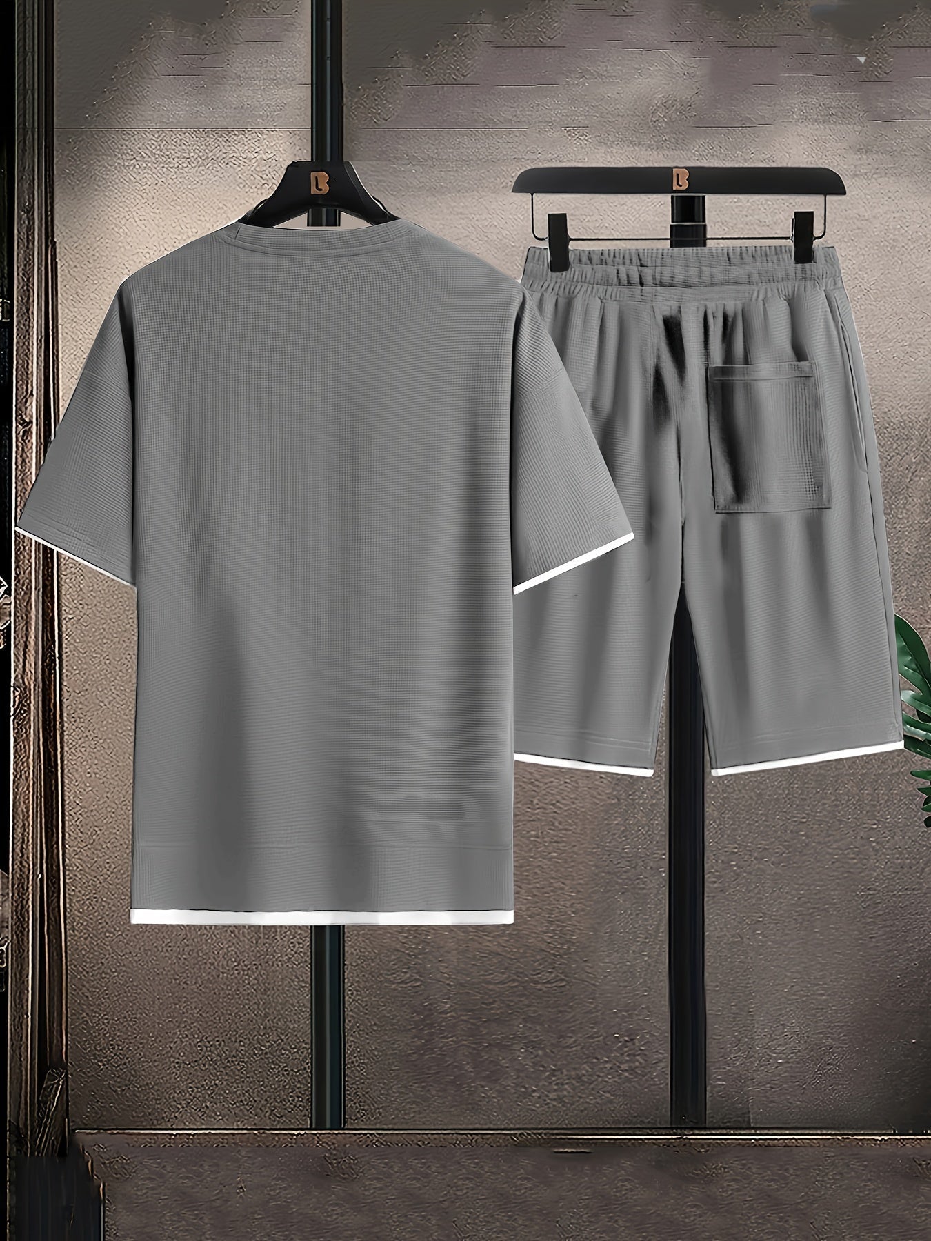 Varello – Waffle Knit Lounge Set