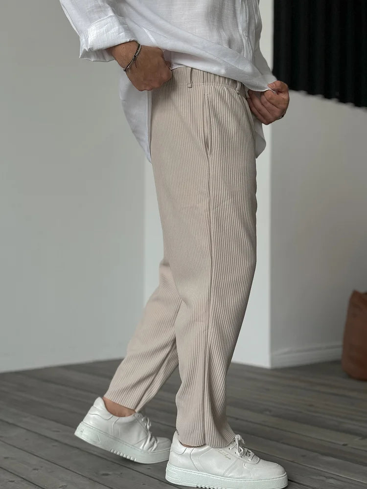 James - Zachte Luxe Pantalon voor Heren