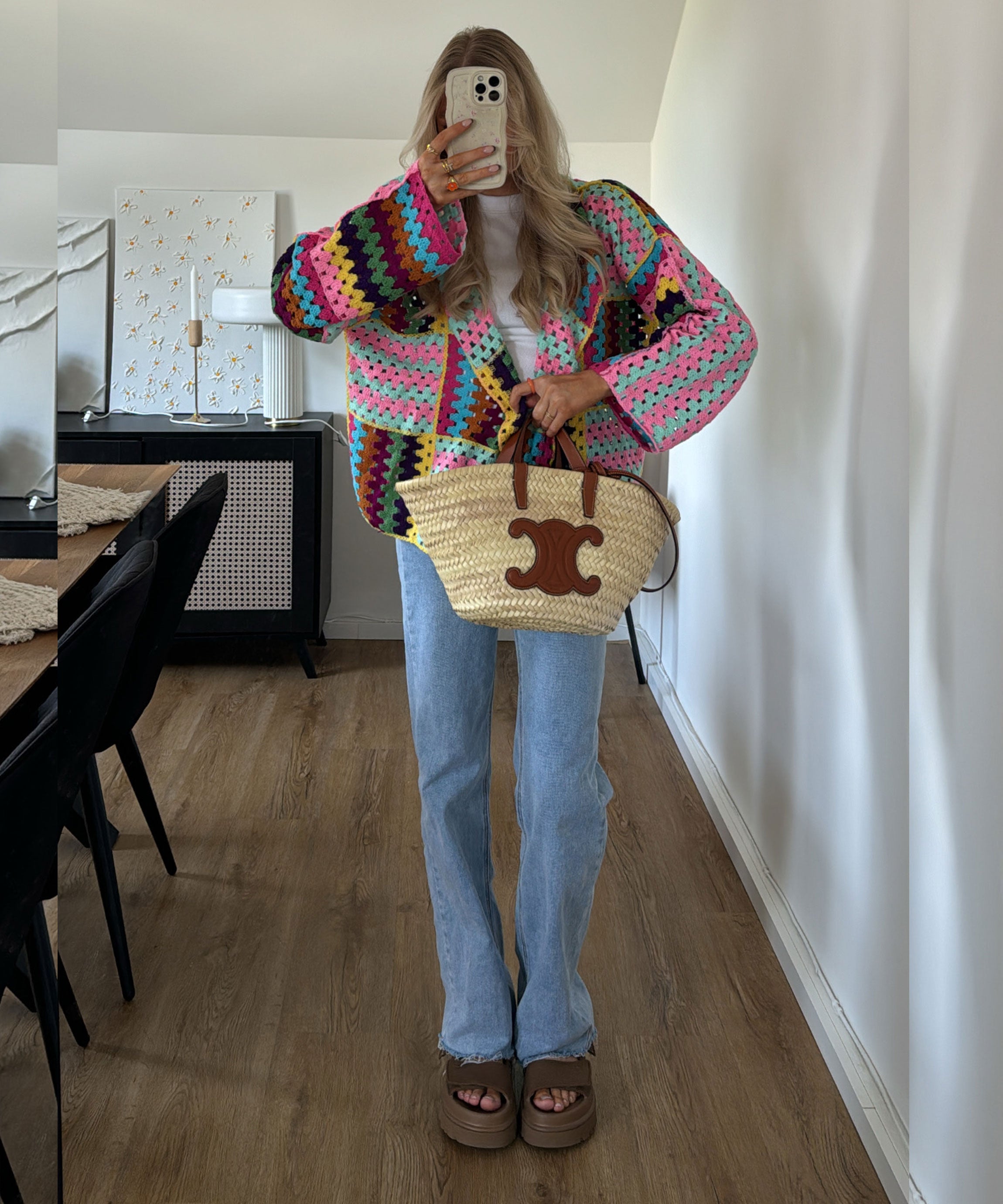 Brelexia - Kleurrijke Cardigan