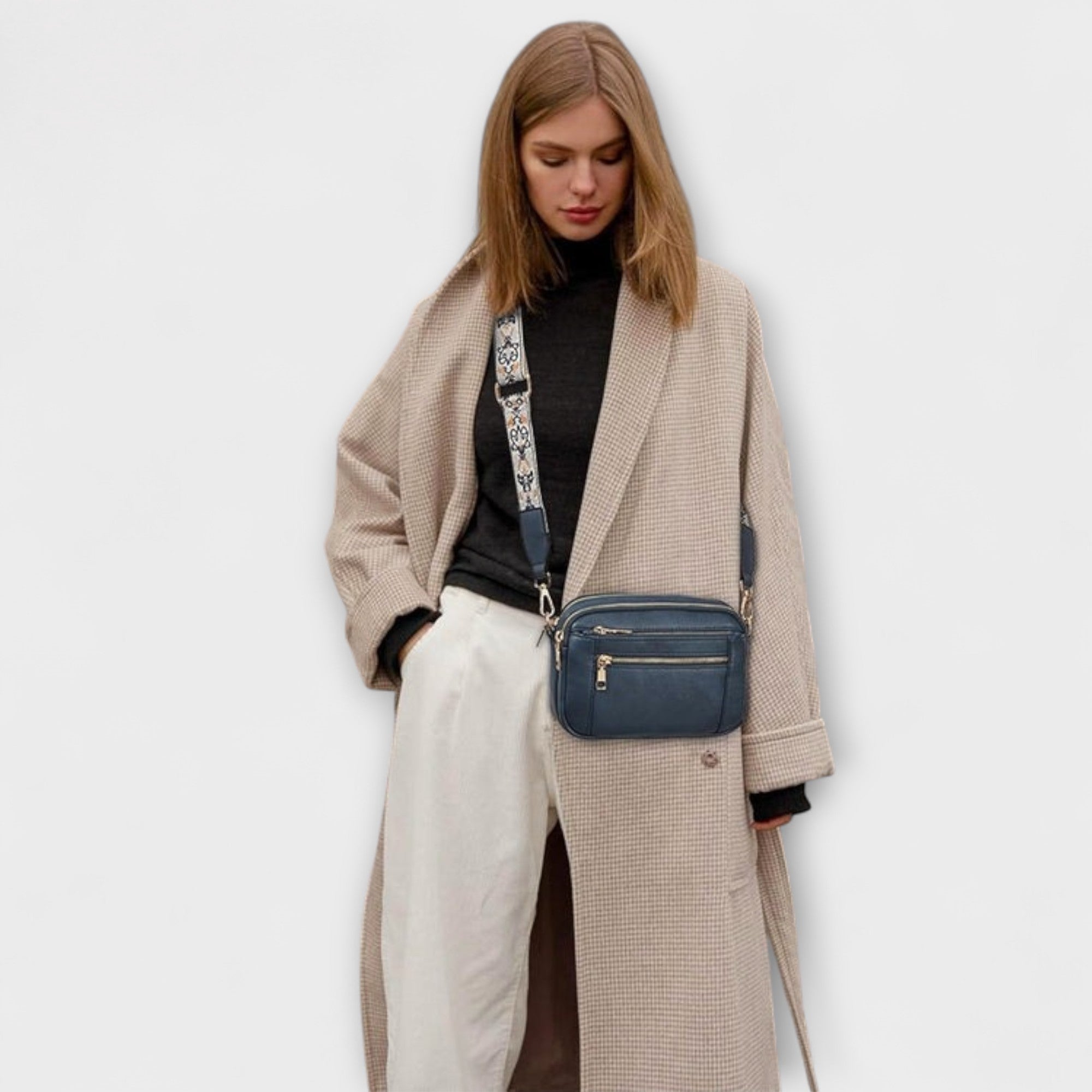 Mira – Elegante Leren Schoudertas