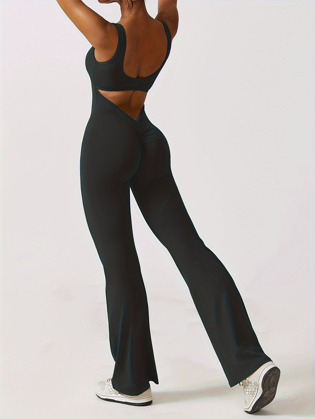 Valeo - V-Rug Uiteenlopende Jumpsuit