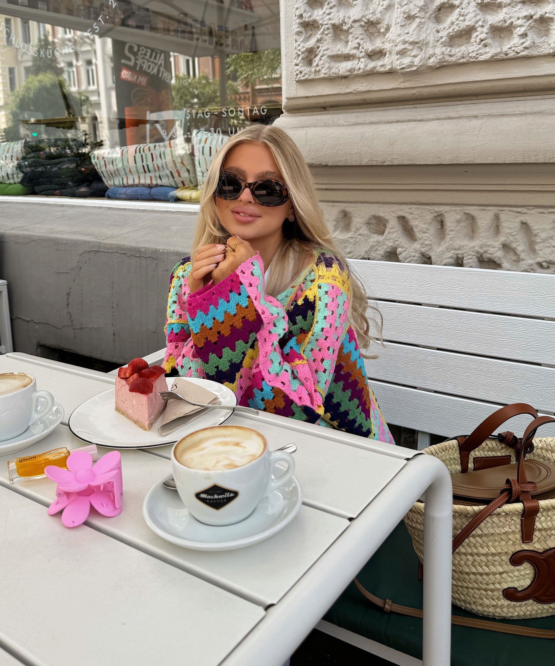 Brelexia - Kleurrijke Cardigan