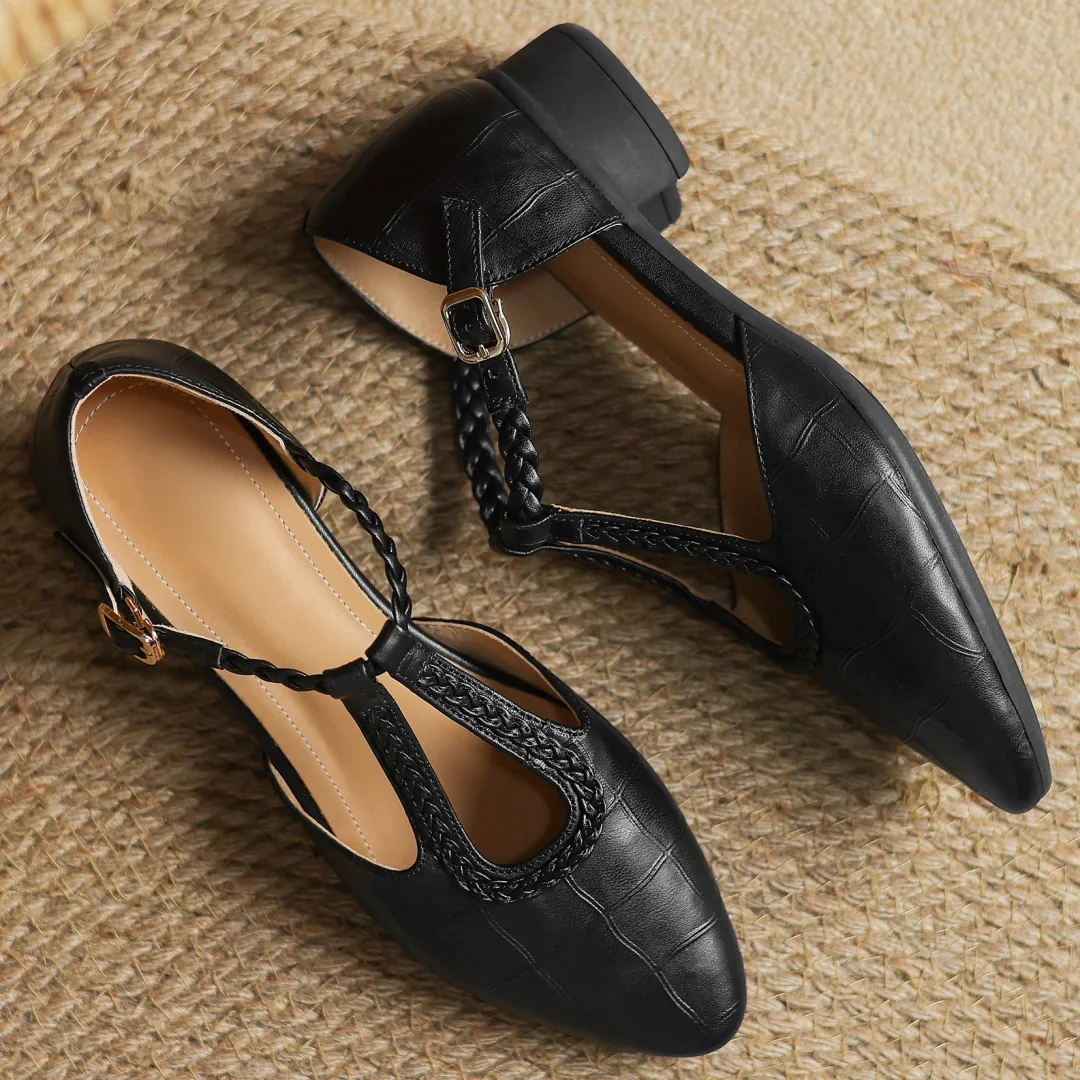 Elena - Orthopedische Leren Schoenen⏐Premium Editie