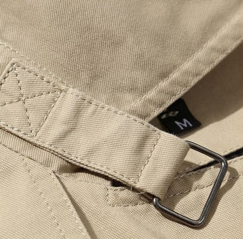 Marcelo Jas - Stijlvolle Vintage Trenchcoat voor Heren