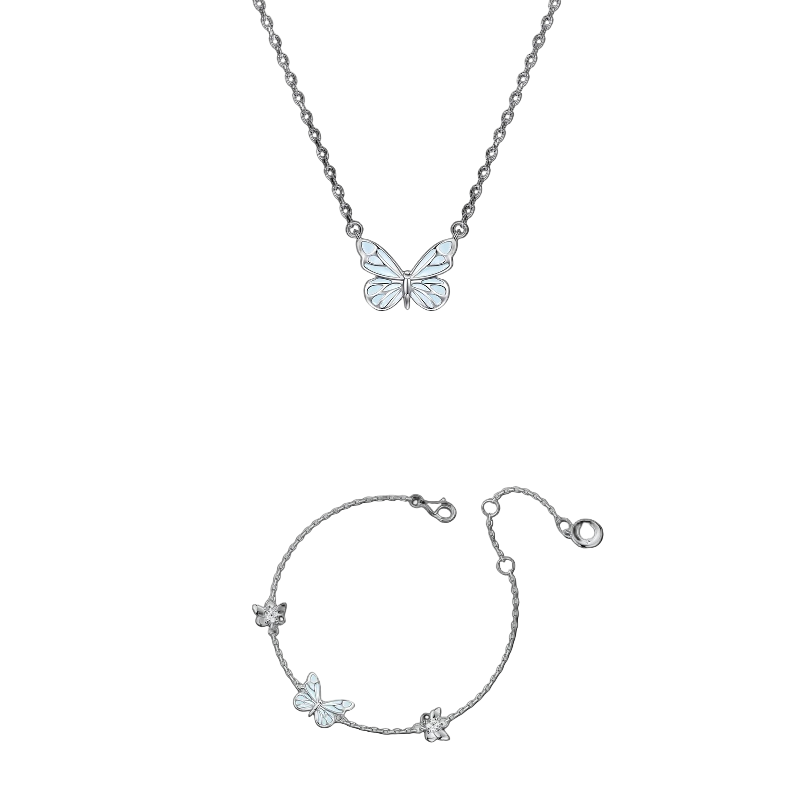 GlowWings Ketting (met Tijdelijk GRATIS Armband)