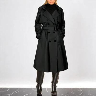 Vespara | Elegante katoenen Trenchcoat voor Dames