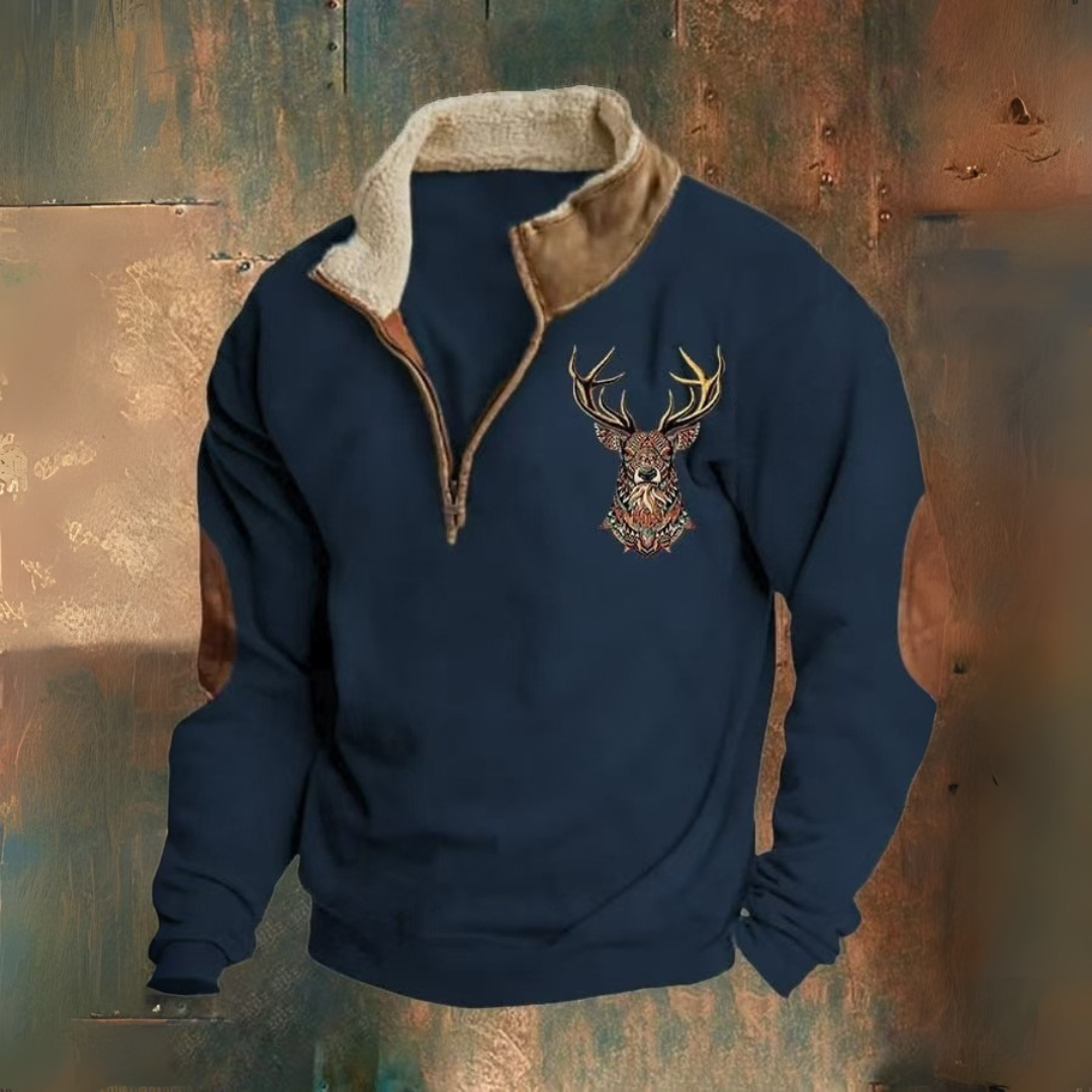 Laurent - Half-Zip Trui