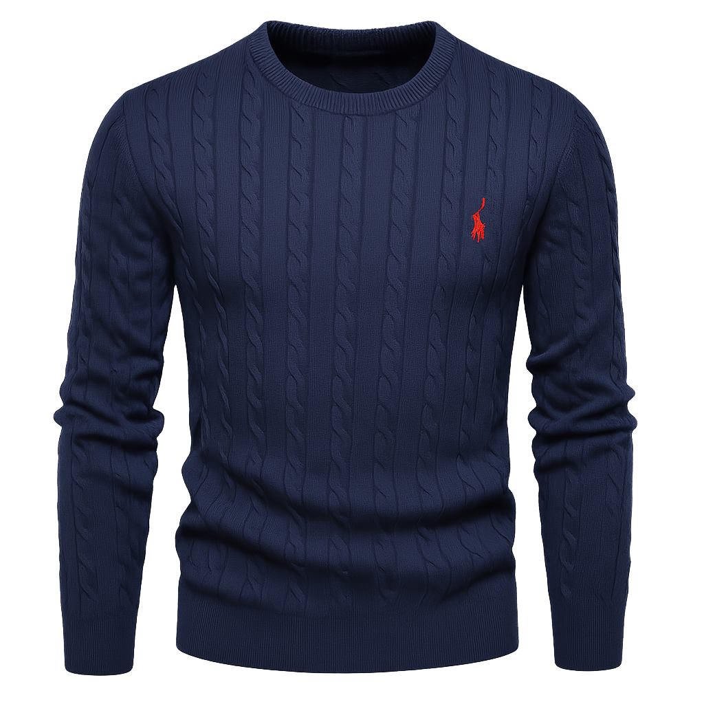 LuxeCotton – Premium Herenpullover 100% Katoen