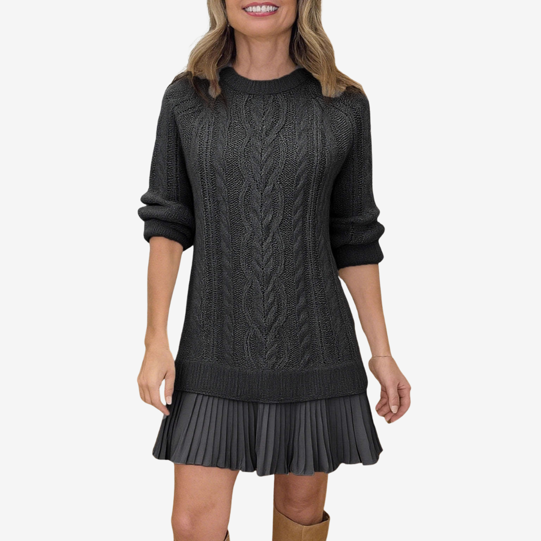 Gaëlle - Gebreide Sweaterjurk