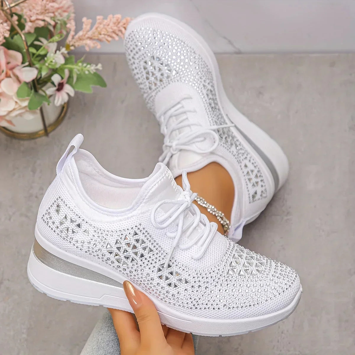 Orthopedische Sneakers Selena – Comfort & Elegantie in één