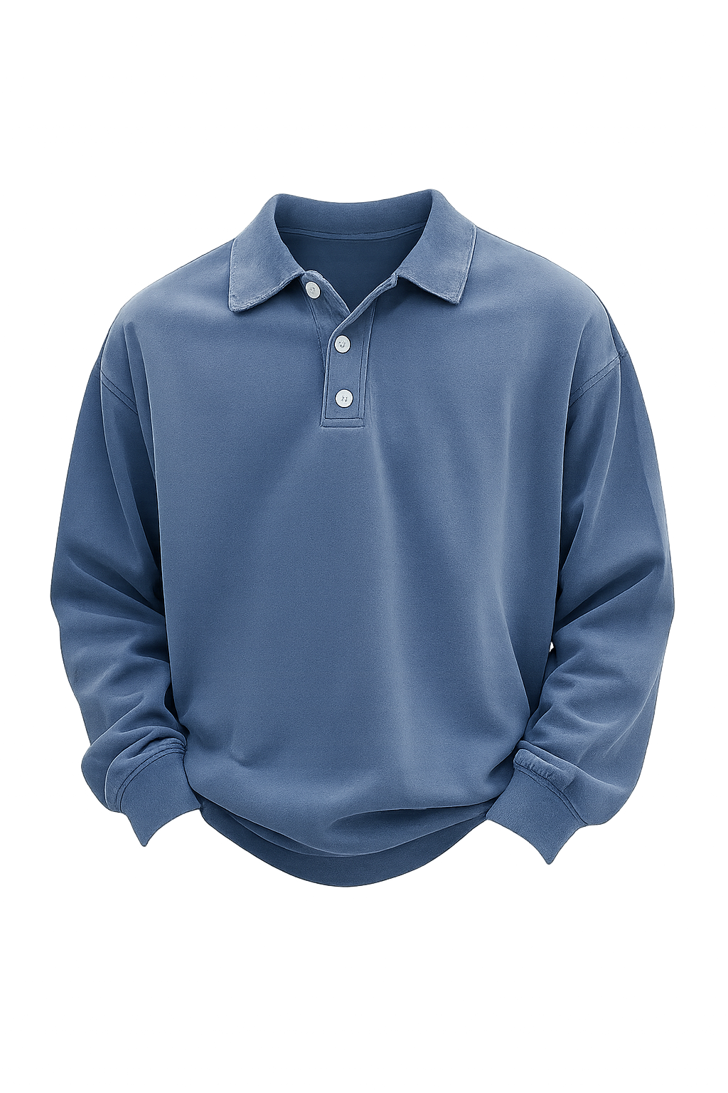 Edgar – Tijdloze Polo met Lange Mouwen