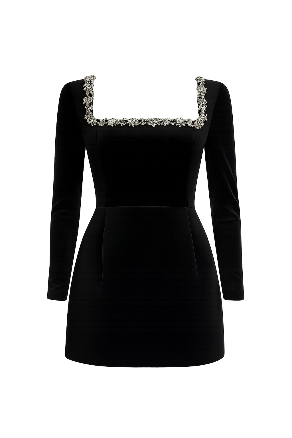 WILLOW - Fluwelen Mini Jurk