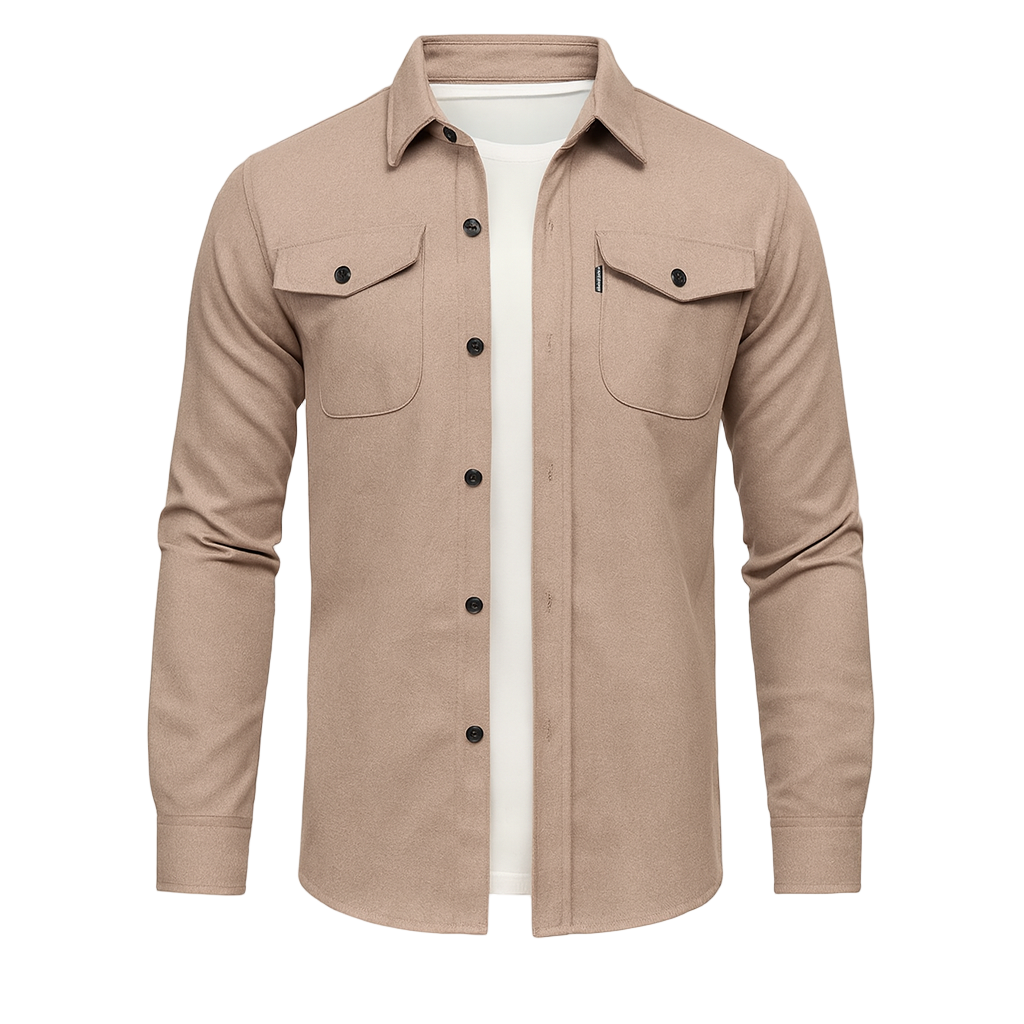 UrbanGent - Casual Heren Overhemd met Lange Mouwen