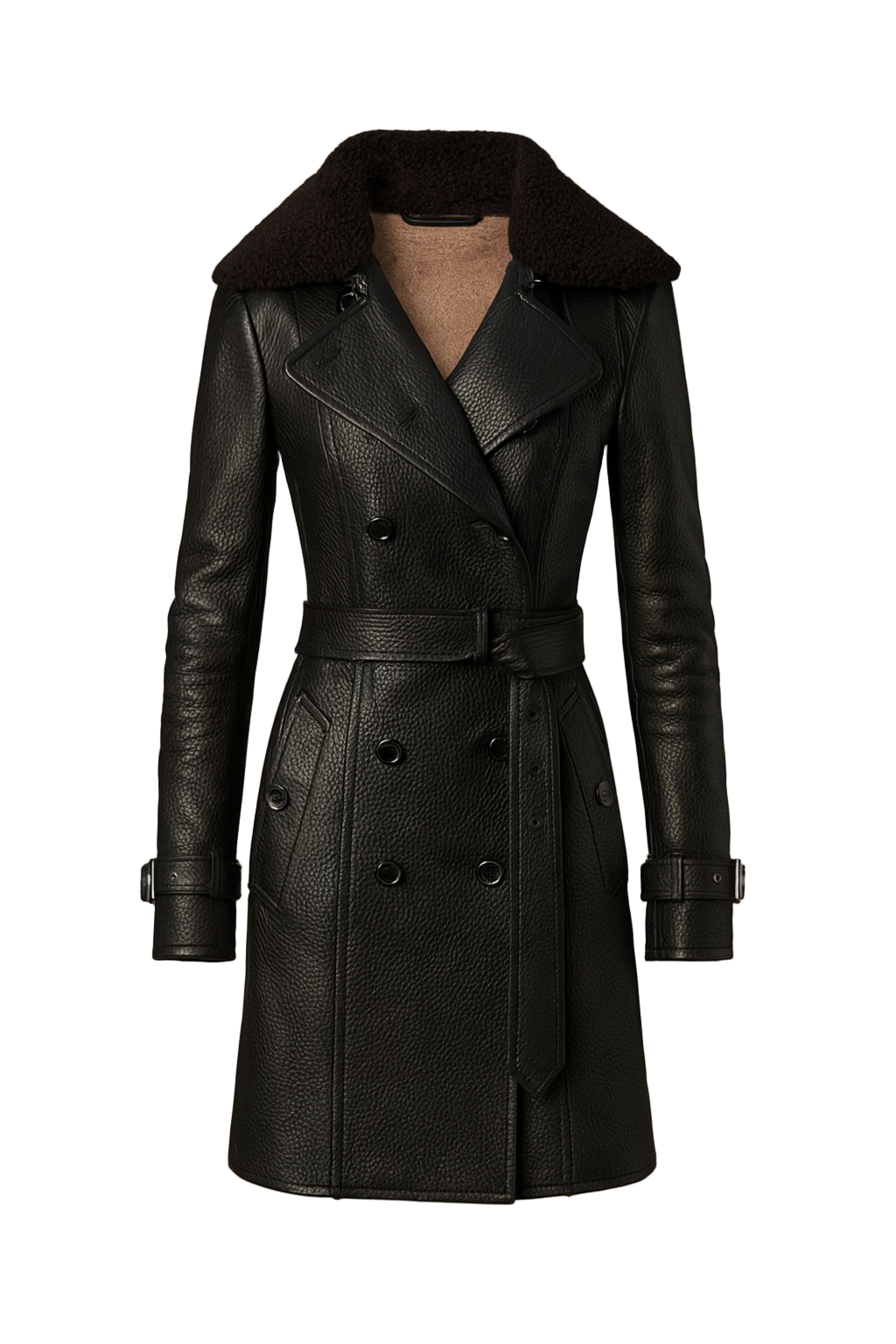 Anneloes – De leren jas die luxe en stijl uitstraalt