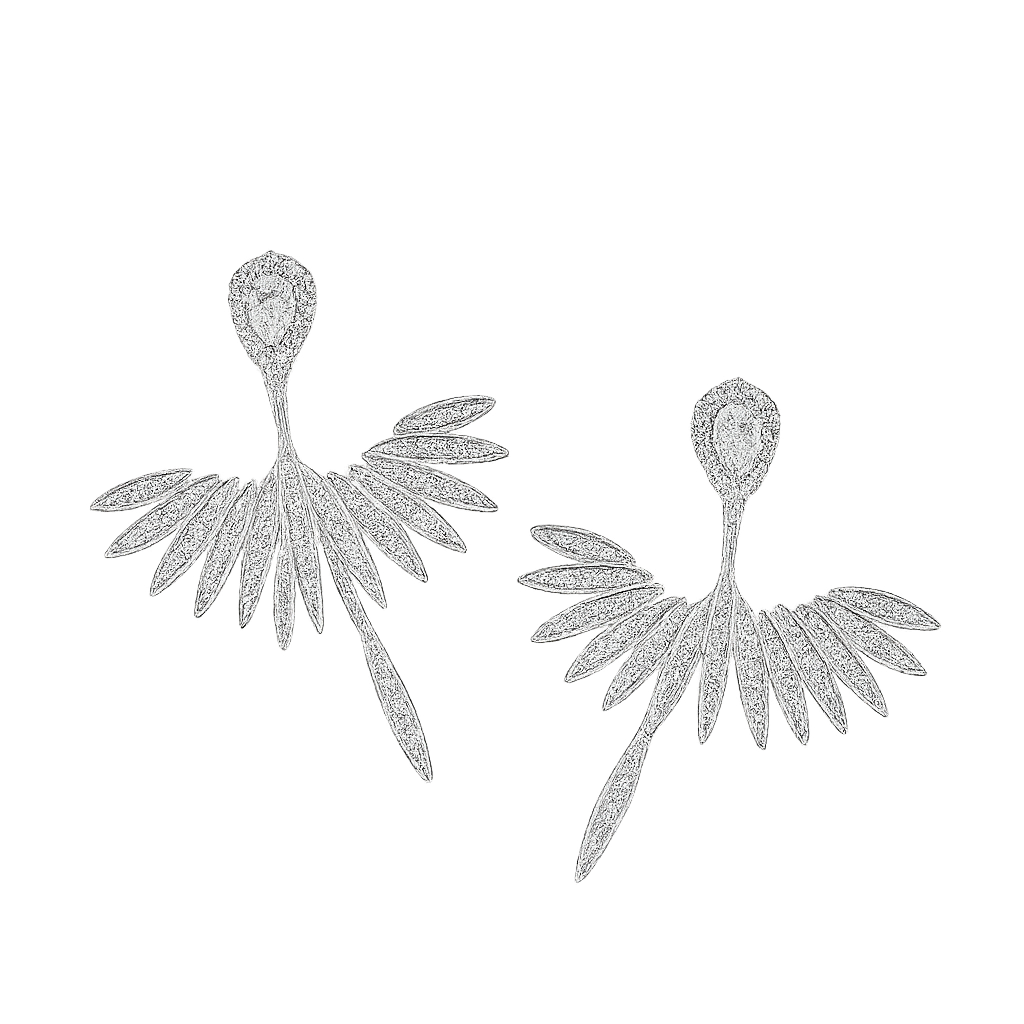 Aurelia – Angel Wing Oorbellen