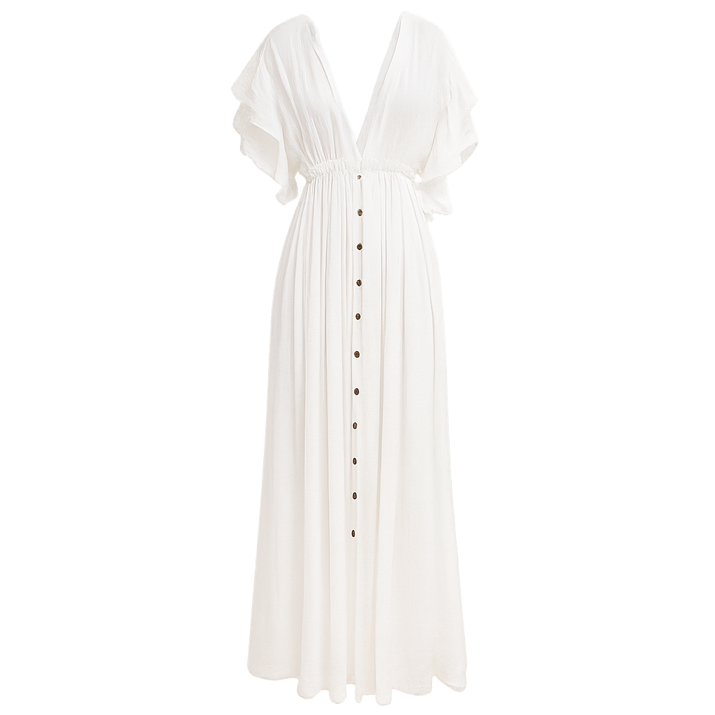 Viraelis - One-Size Zomerbries Strandjurk