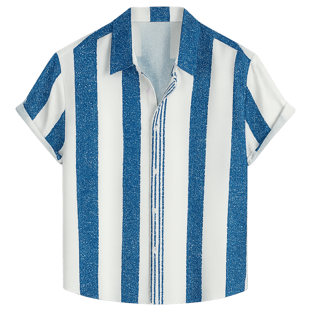 Noah Verticaal Gestreept Shirt