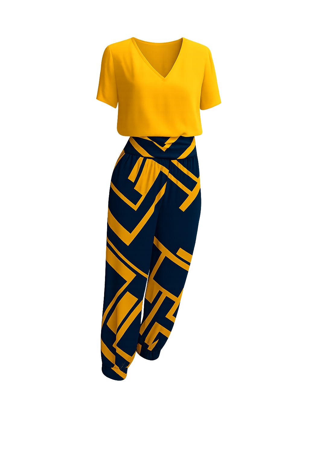 Zylora - Trendy Set met Pantalon en Blouse