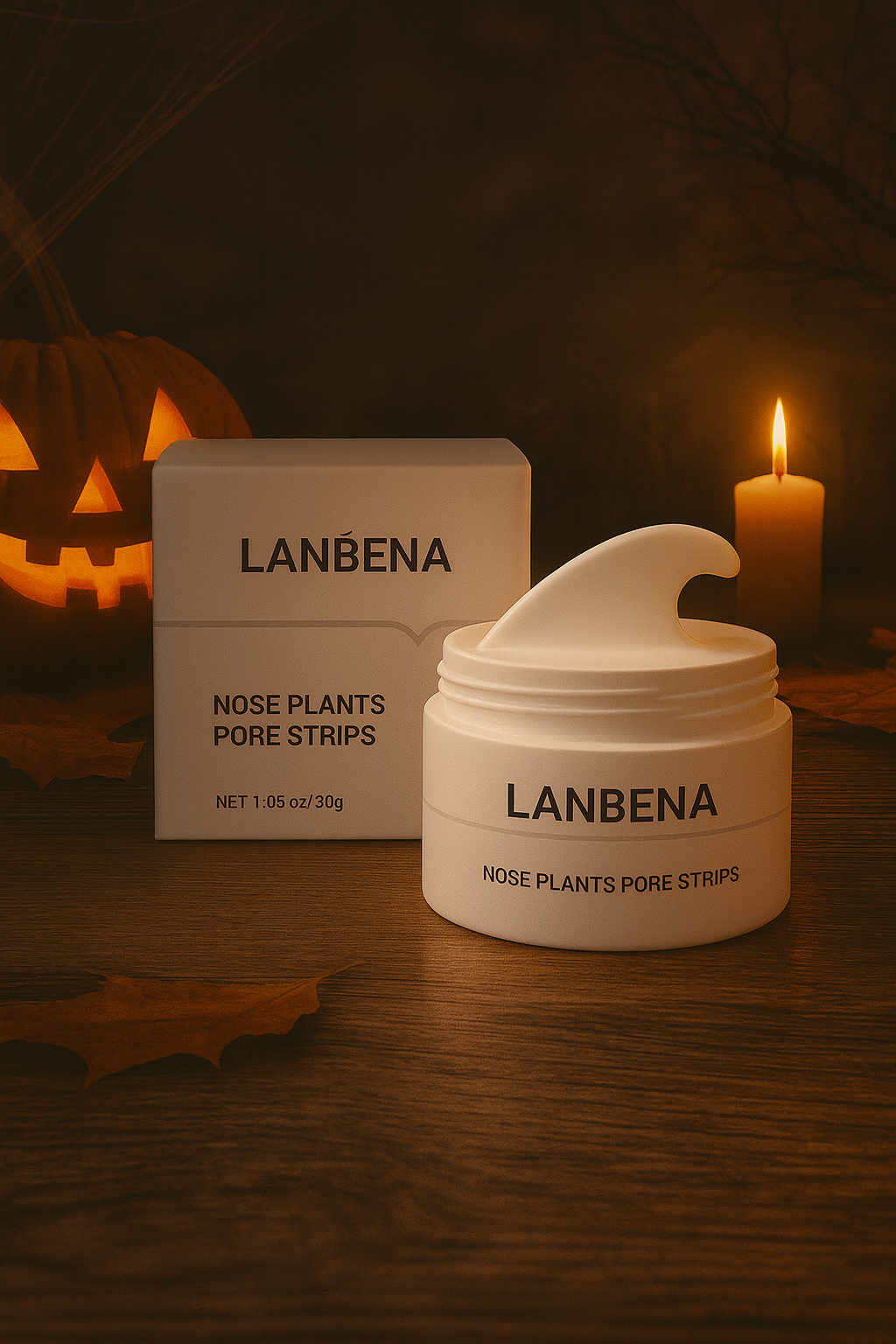 Lanbena - Blackhead Neus Masker (Nu met 60 Gratis absorberende doekjes)
