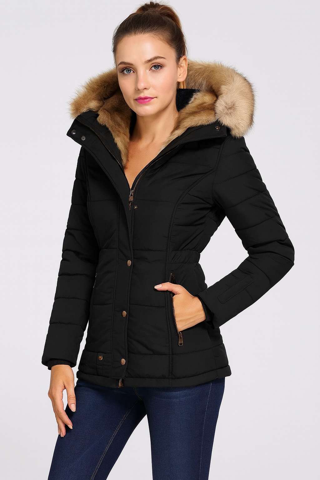 ARDÉLIA – Elegante Winterjas met Capuchon