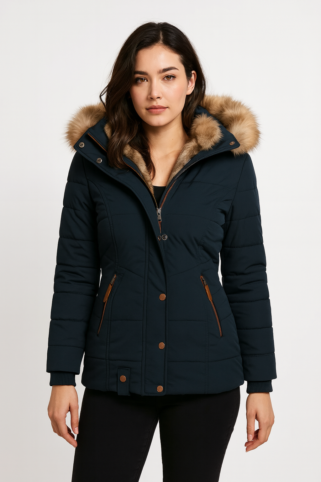 ARDÉLIA – Elegante Winterjas met Capuchon