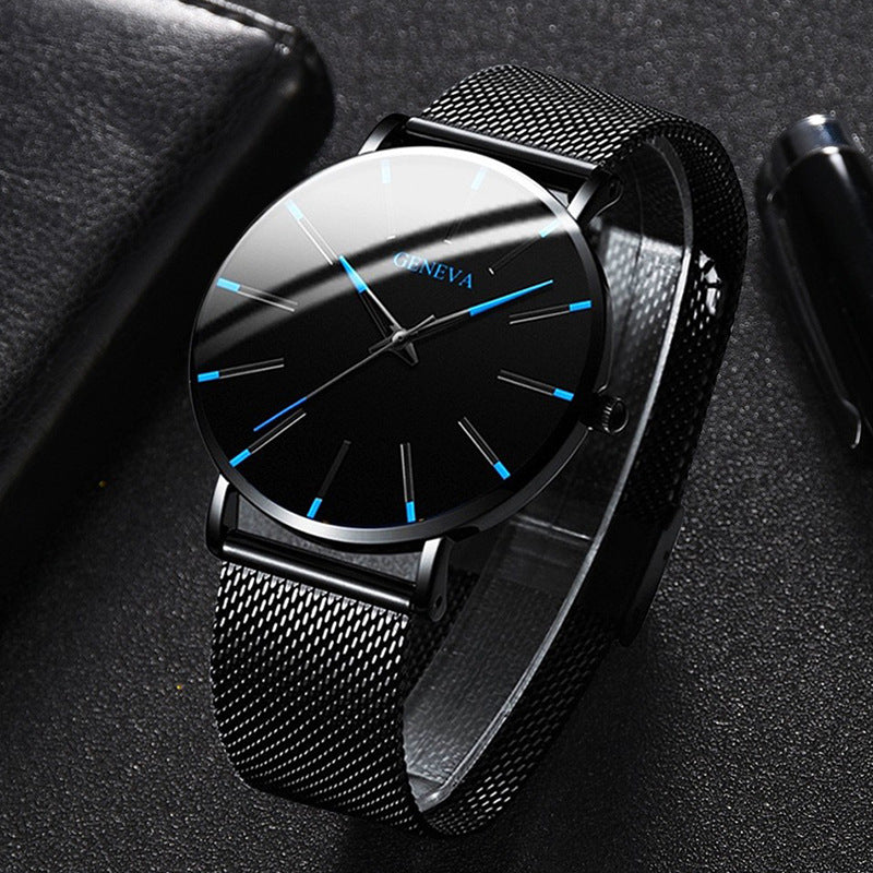 Geneva – Minimalistisch Stijlvol Heren Horloge