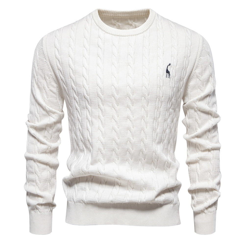 LuxeCotton – Premium Herenpullover 100% Katoen