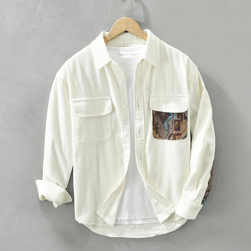 Matteo - Retro Katoenen Vest met Reverskraag
