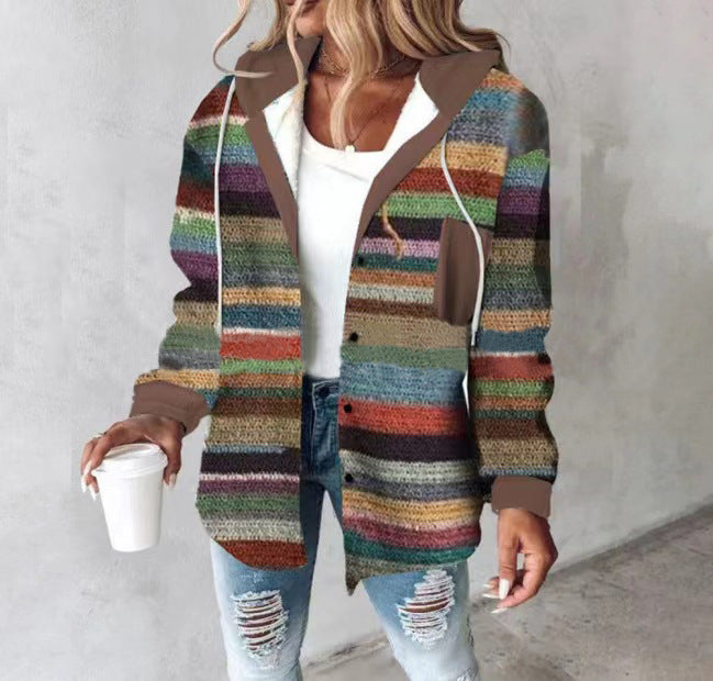 Dames Oversized Geruite Jas