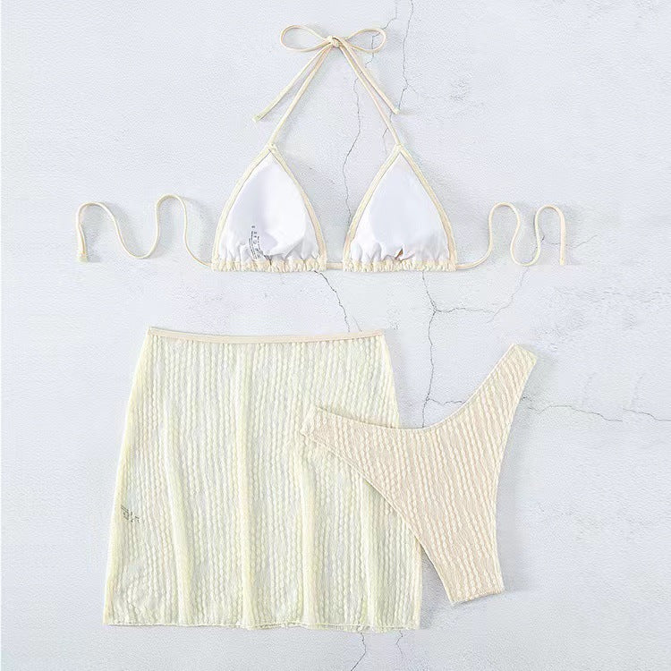 Sable Grace 3-Piece Bikini Set