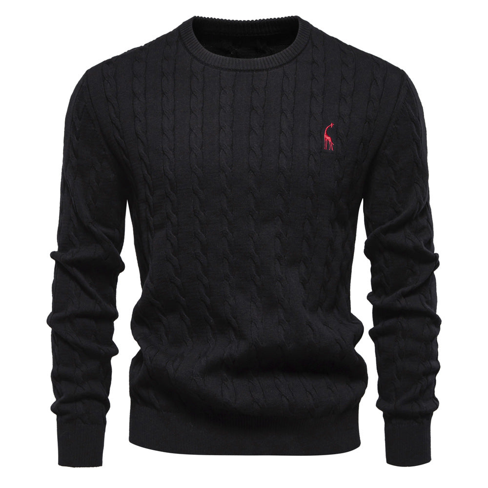 LuxeCotton – Premium Herenpullover 100% Katoen