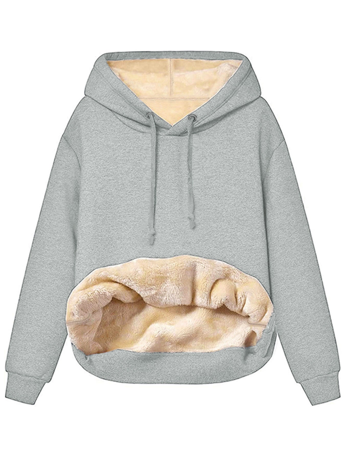 CozyLuxe - Warme Fleece Hoodie