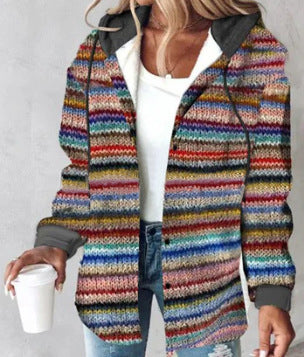 Dames Oversized Geruite Jas