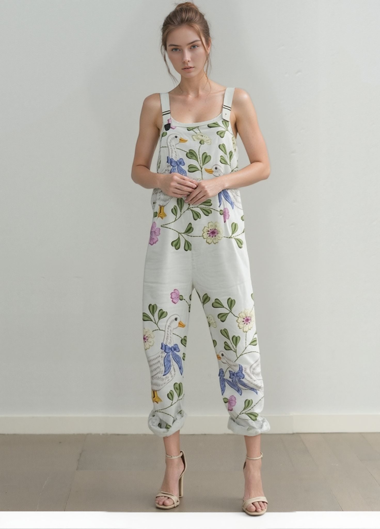 Wildflower Waltz – Vrolijke Dames Jumpsuit