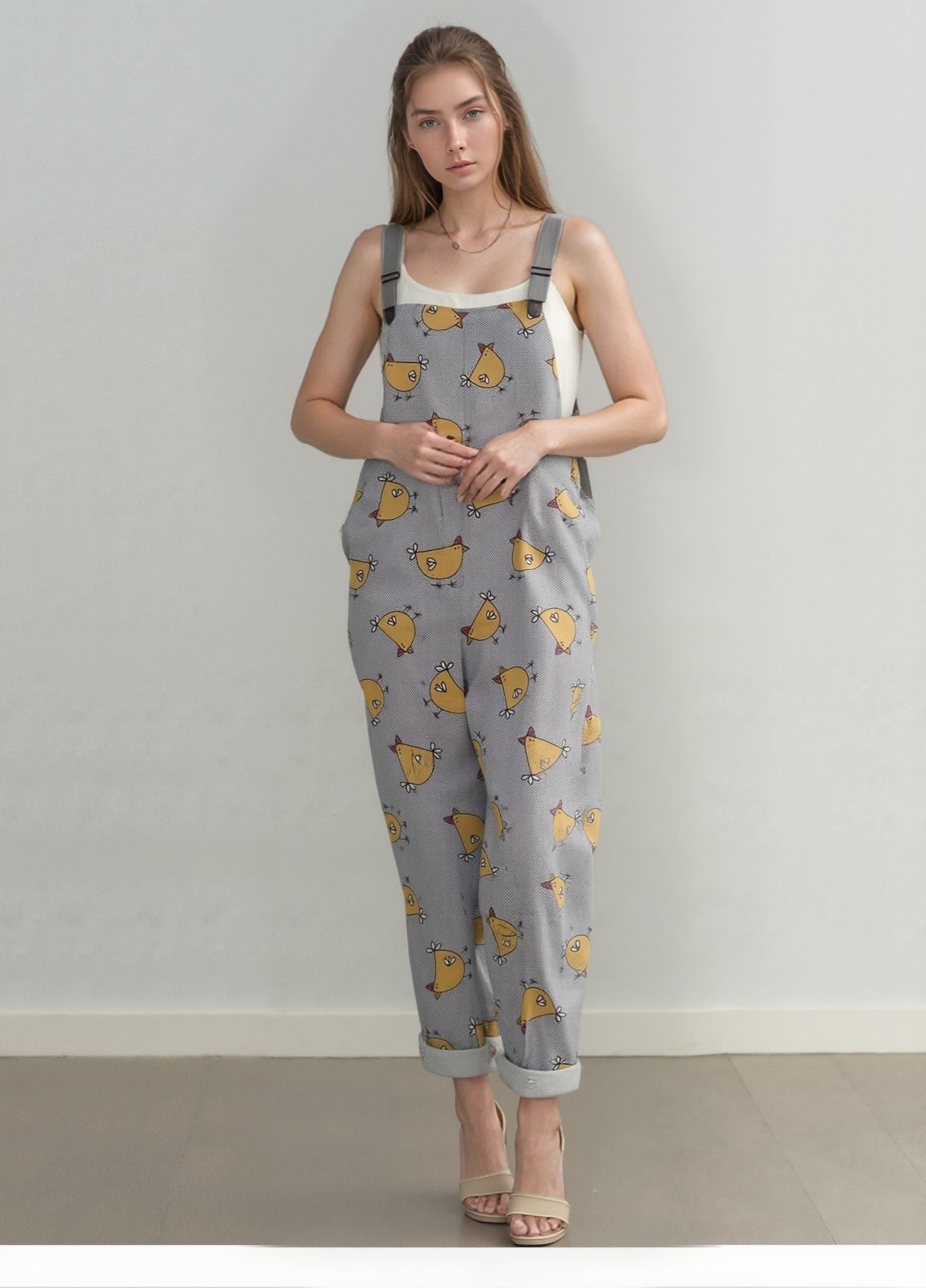 ChickenSnuggets – Vrolijke Dames Jumpsuit