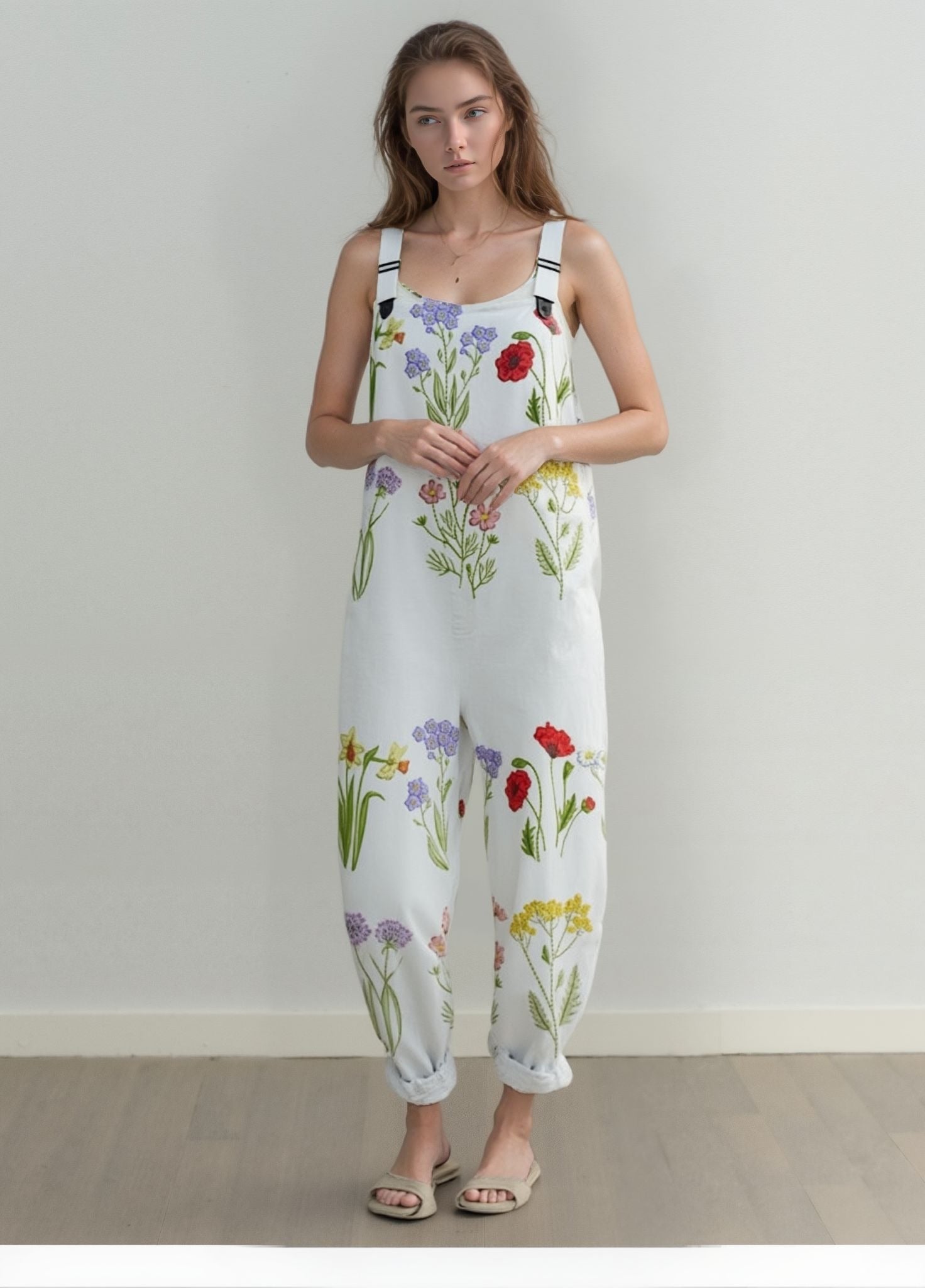 Botanical Breeze – Vrolijke Dames Jumpsuit