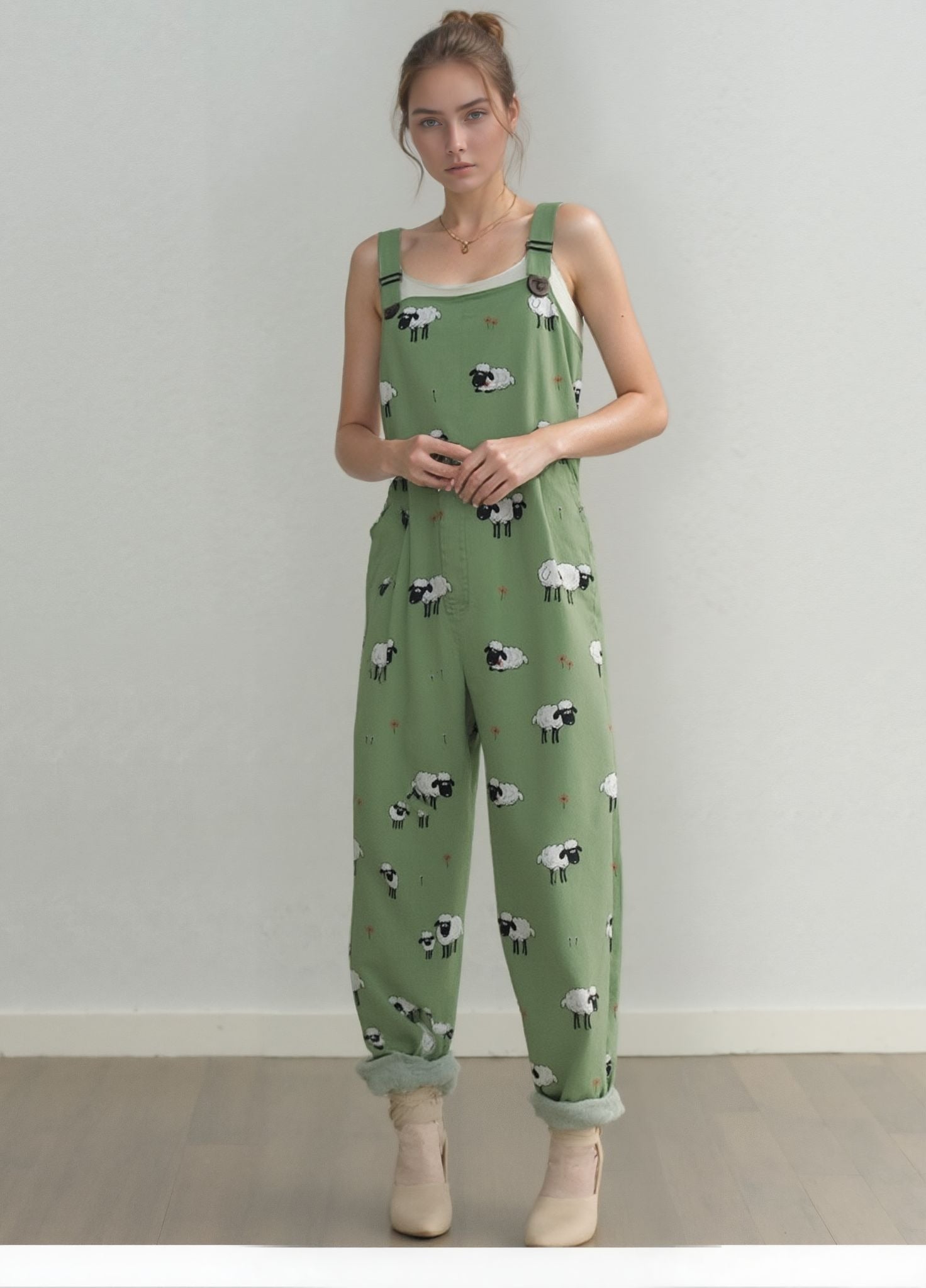 Sheepy Boom – Vrolijke Dames Jumpsuit