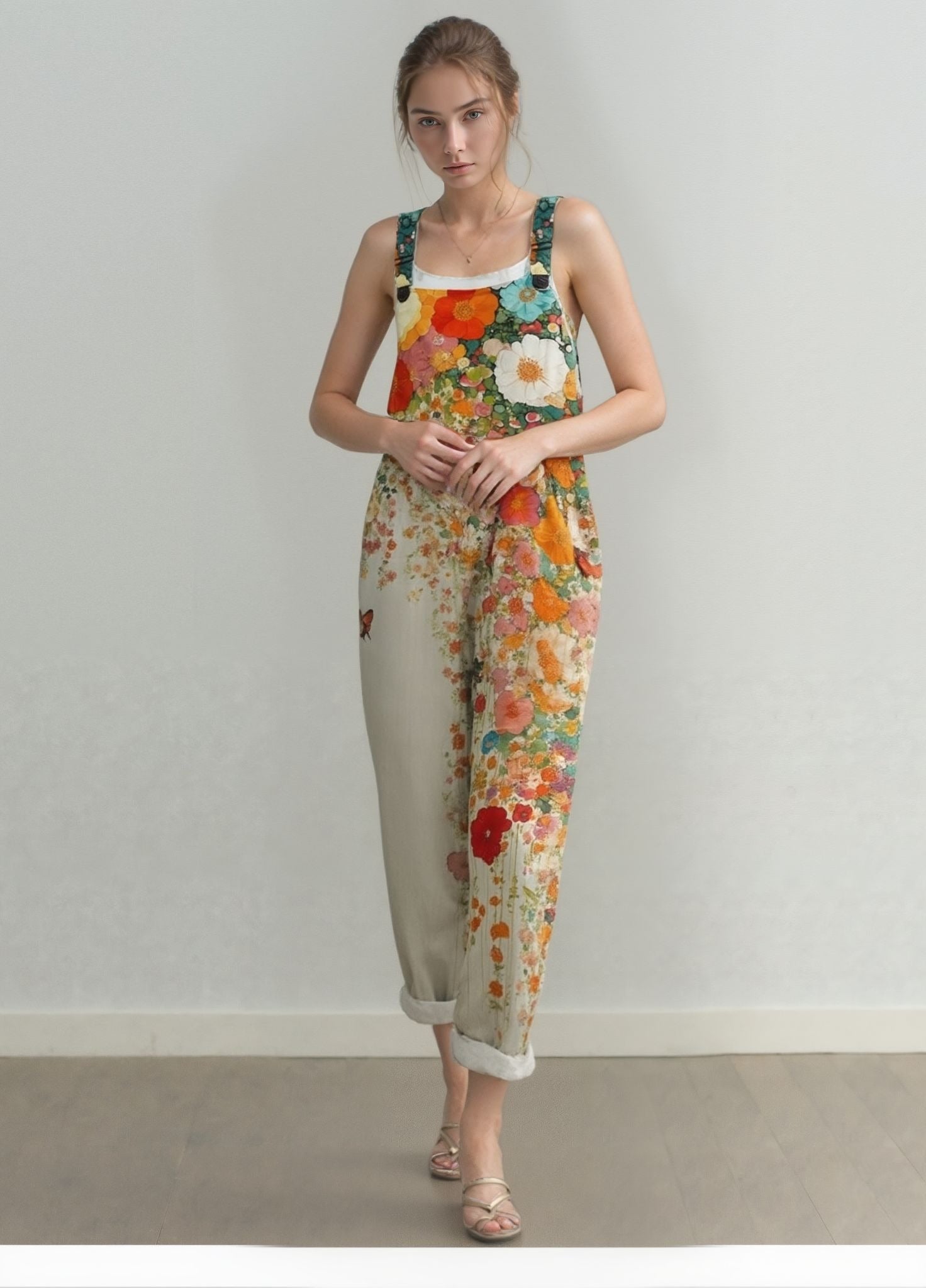 Garden Stroll – Vrolijke Dames Jumpsuit