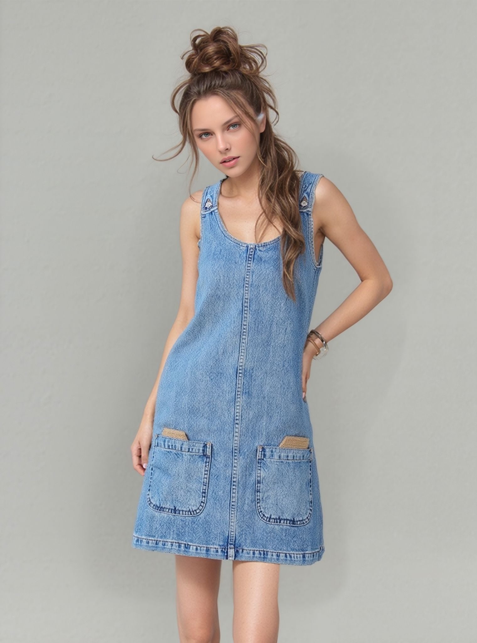 Sigrid – Elegante Denimjurk