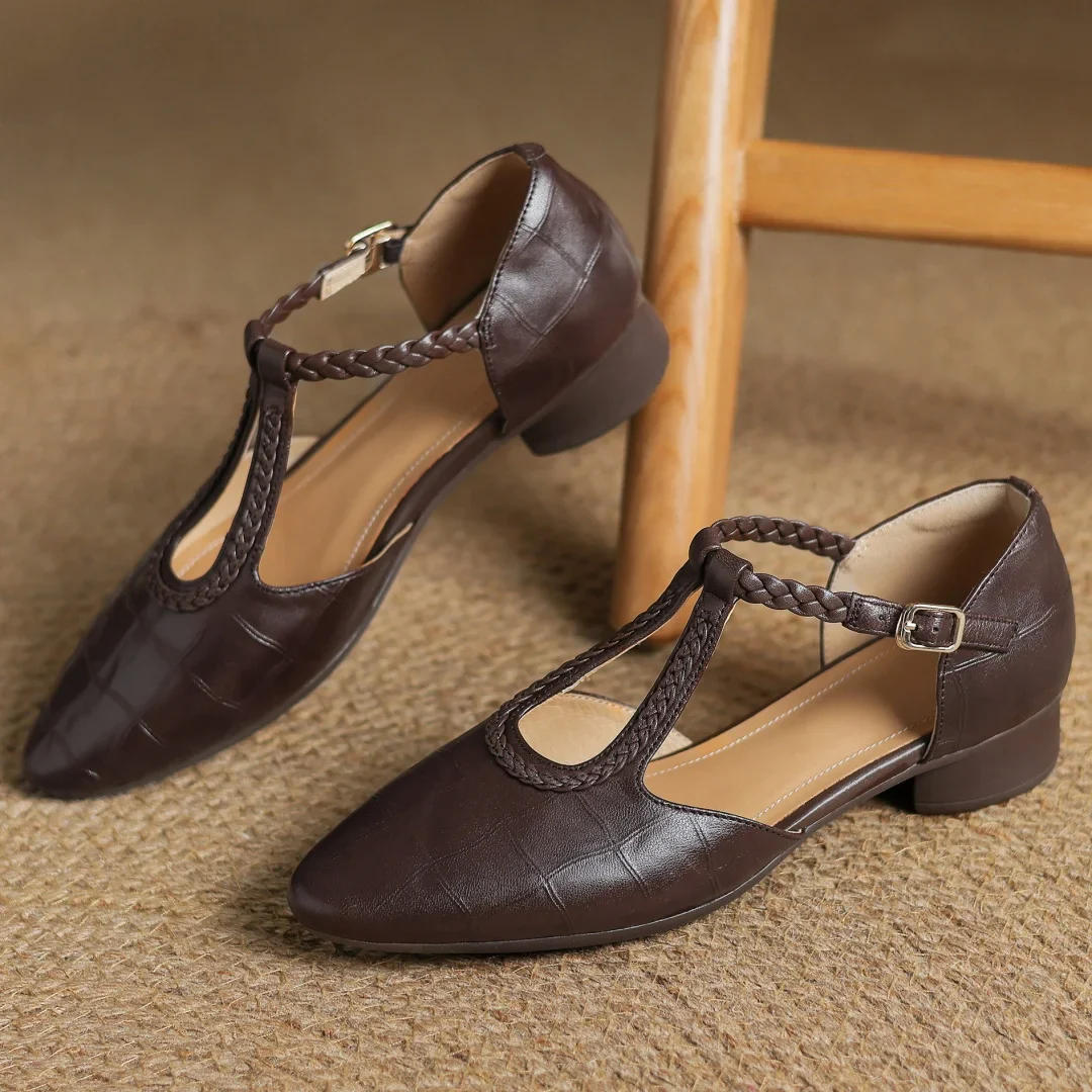 Elena - Orthopedische Leren Schoenen⏐Premium Editie