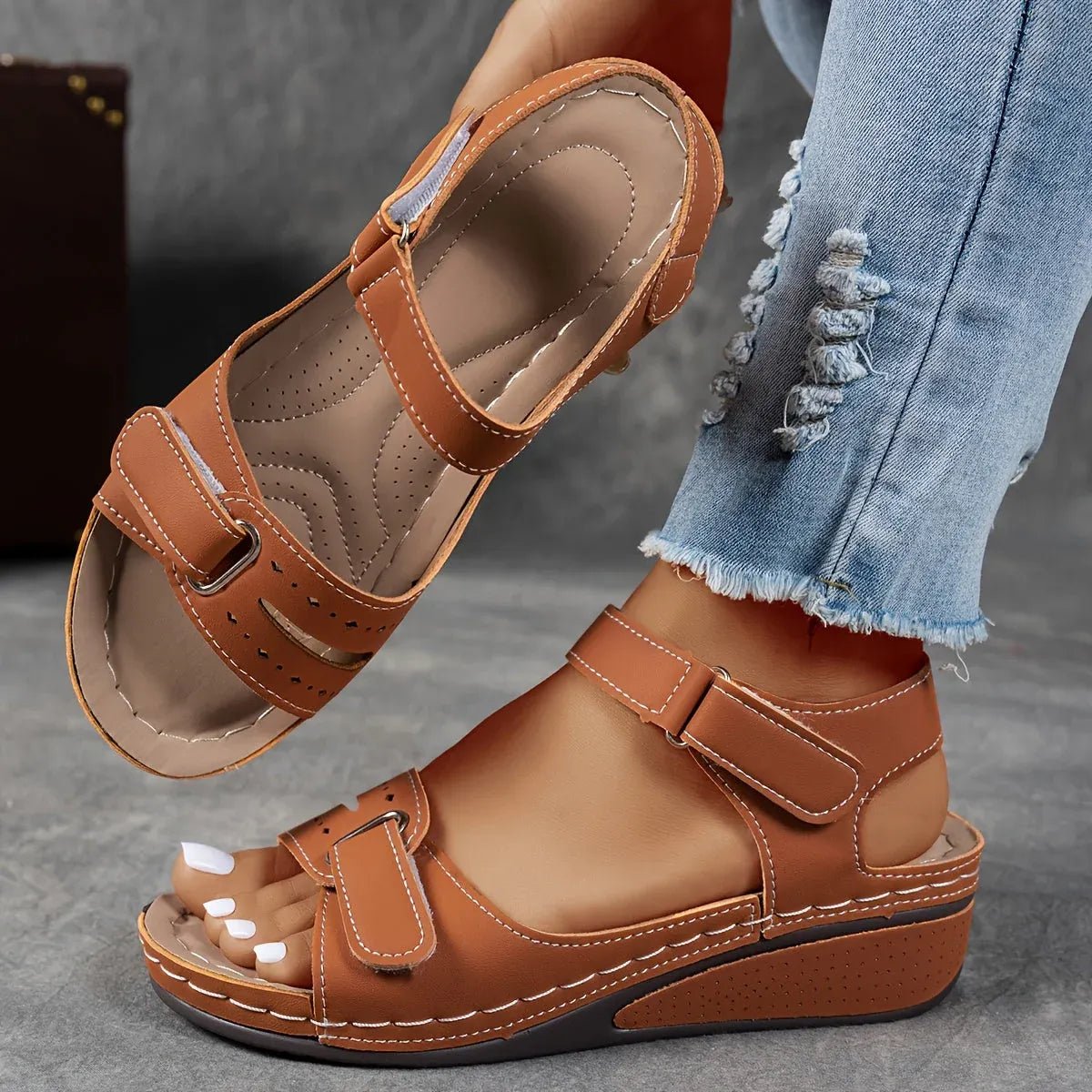 Clara – Elegante Orthopedische Sandalen